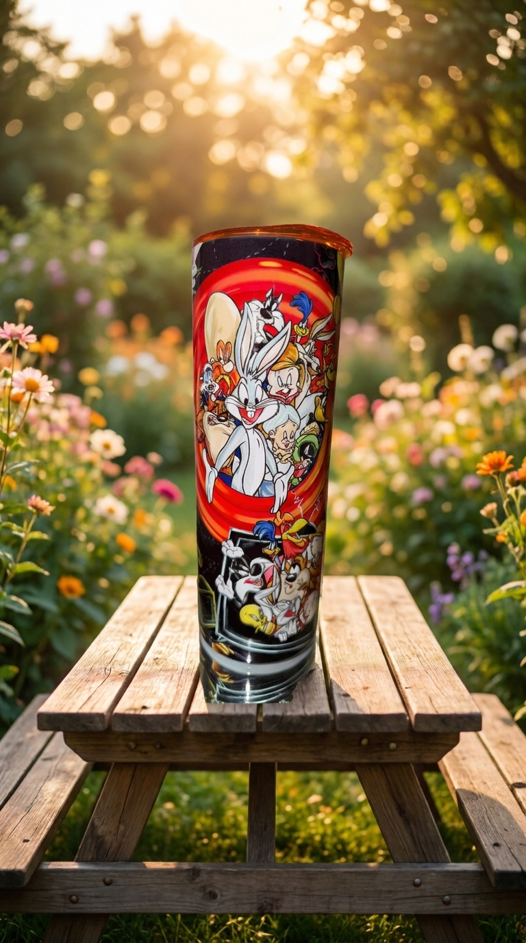 LOONEY TUNES-20oz Stainless Steel Designer Tumbler