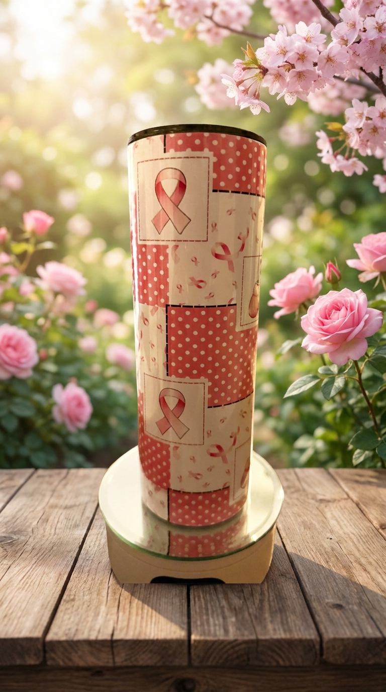 BREAST CANCER AWARENESS-20oz Stainless Steel Tumbler.