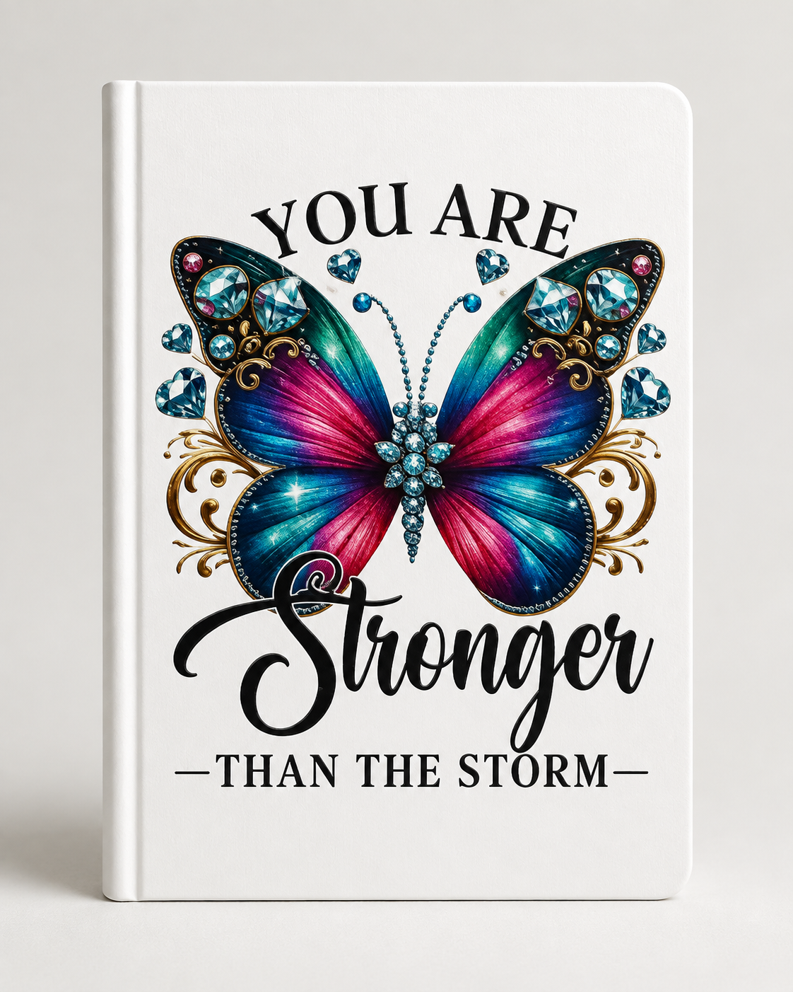 Stronger Than the Storm Butterfly Journal