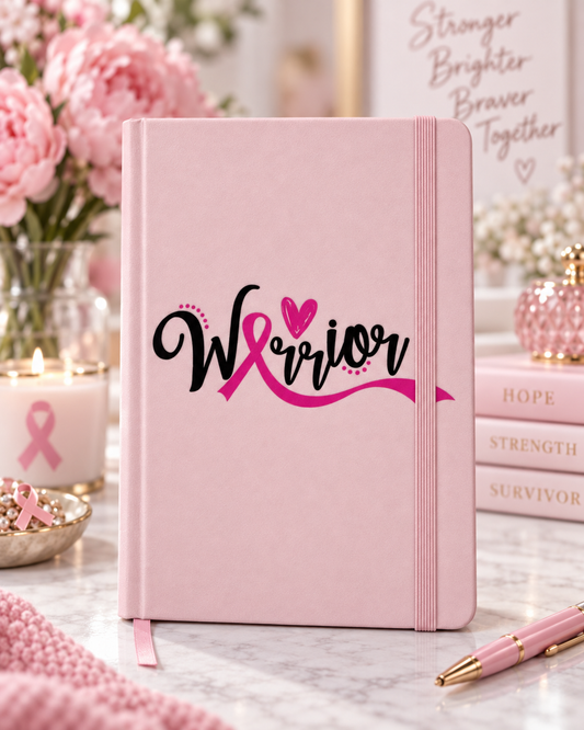 Warrior Breast Cancer Blank Journal