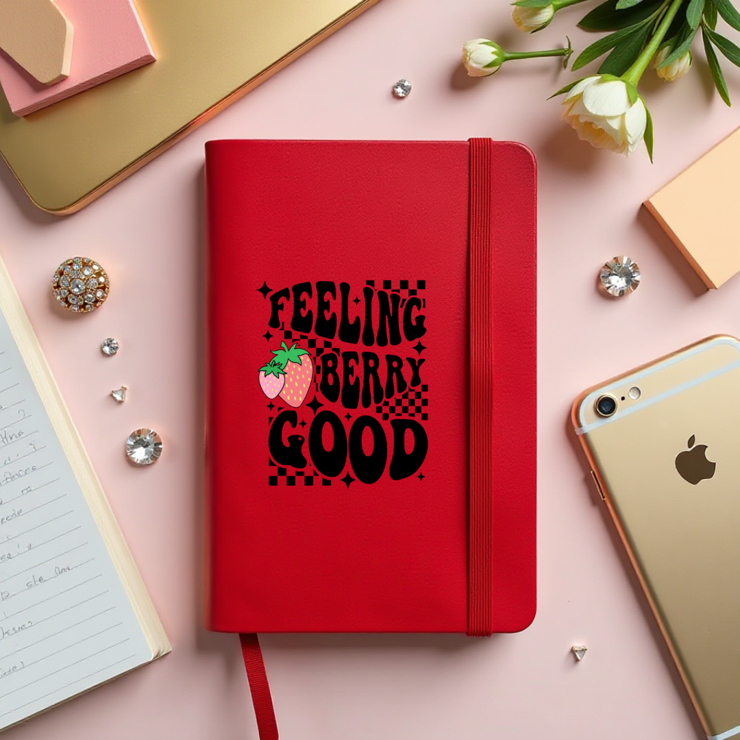 Feeling Berry Good Journal – Cute Self Love Notebook
