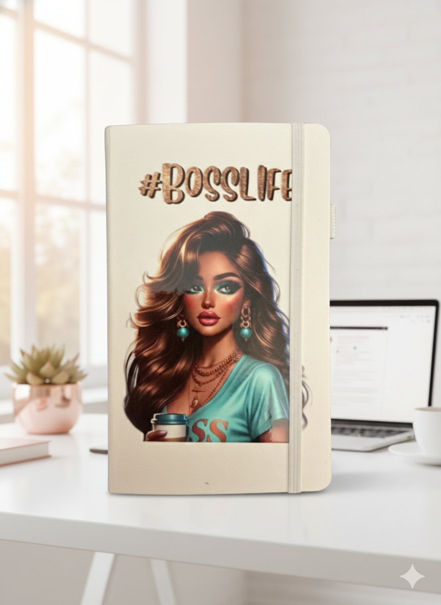 Boss Life-A Stylish Lined Journal for Notes, Goals, and Daily Writing