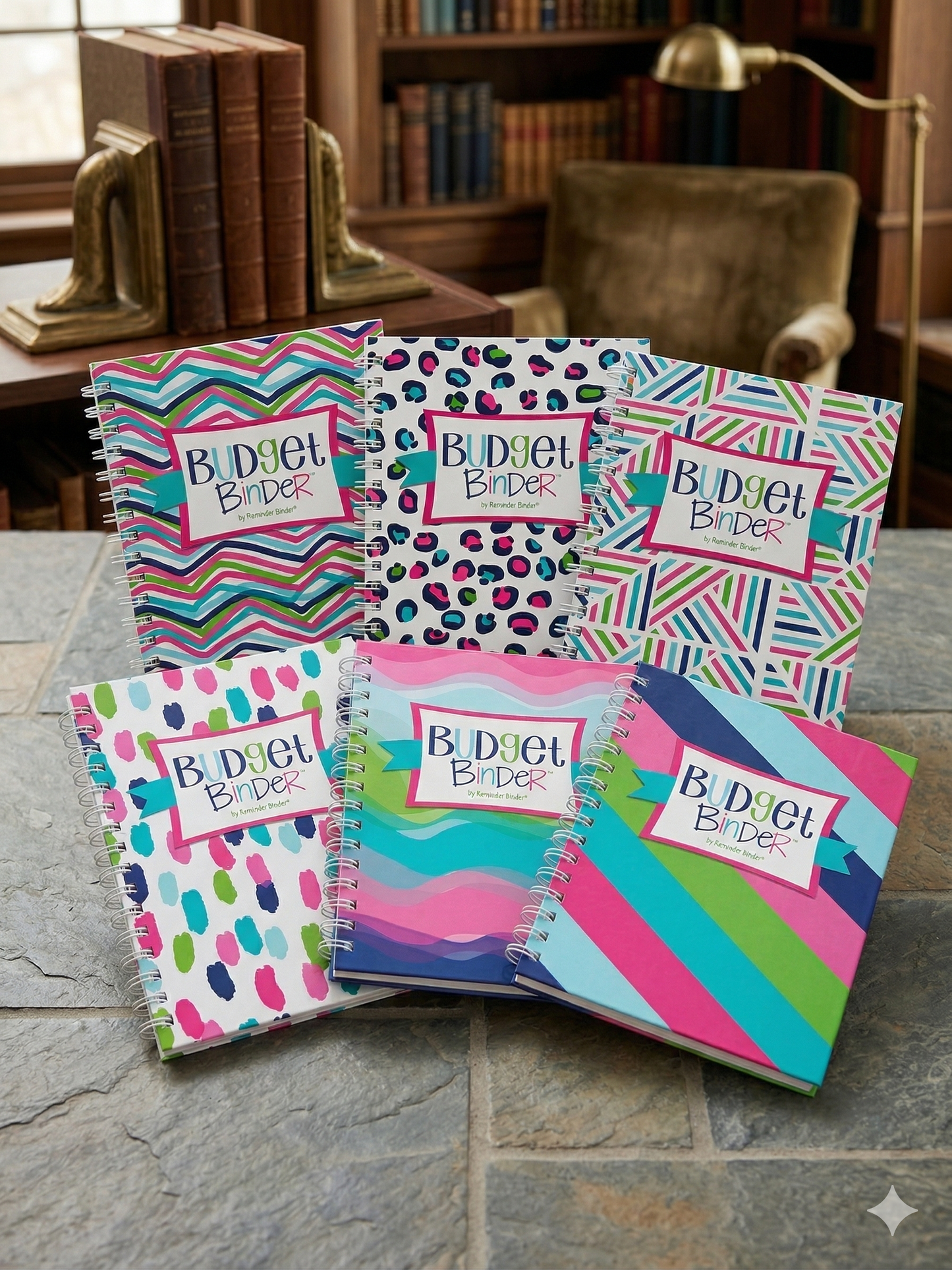Colorful Budget Binder Journal | Financial Planner Notebook | Money Tracker for Women | Multiple Designs Available