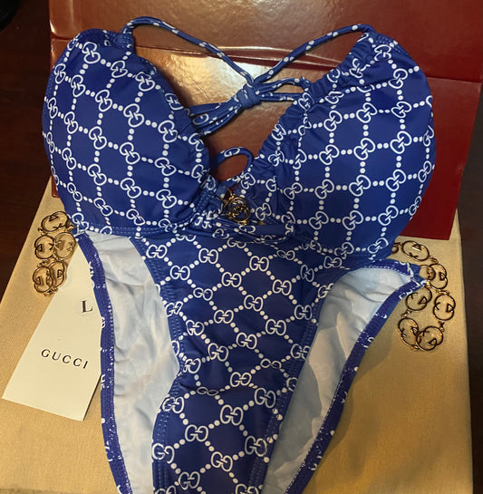 GG limited 2 piece women's swimming suit