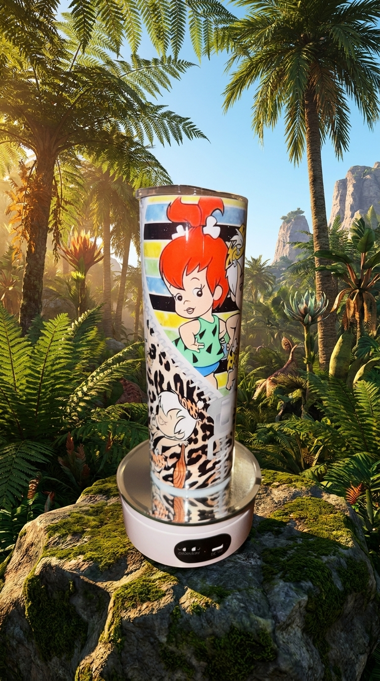 FLINTSTONES-20oz Stainless Steel Designer Tumbler