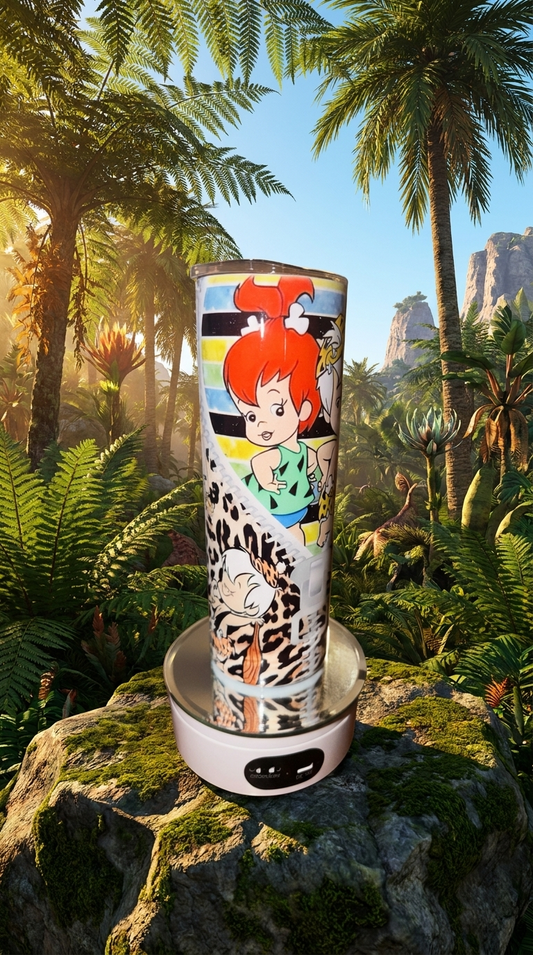 FLINTSTONES-20oz Stainless Steel Designer Tumbler