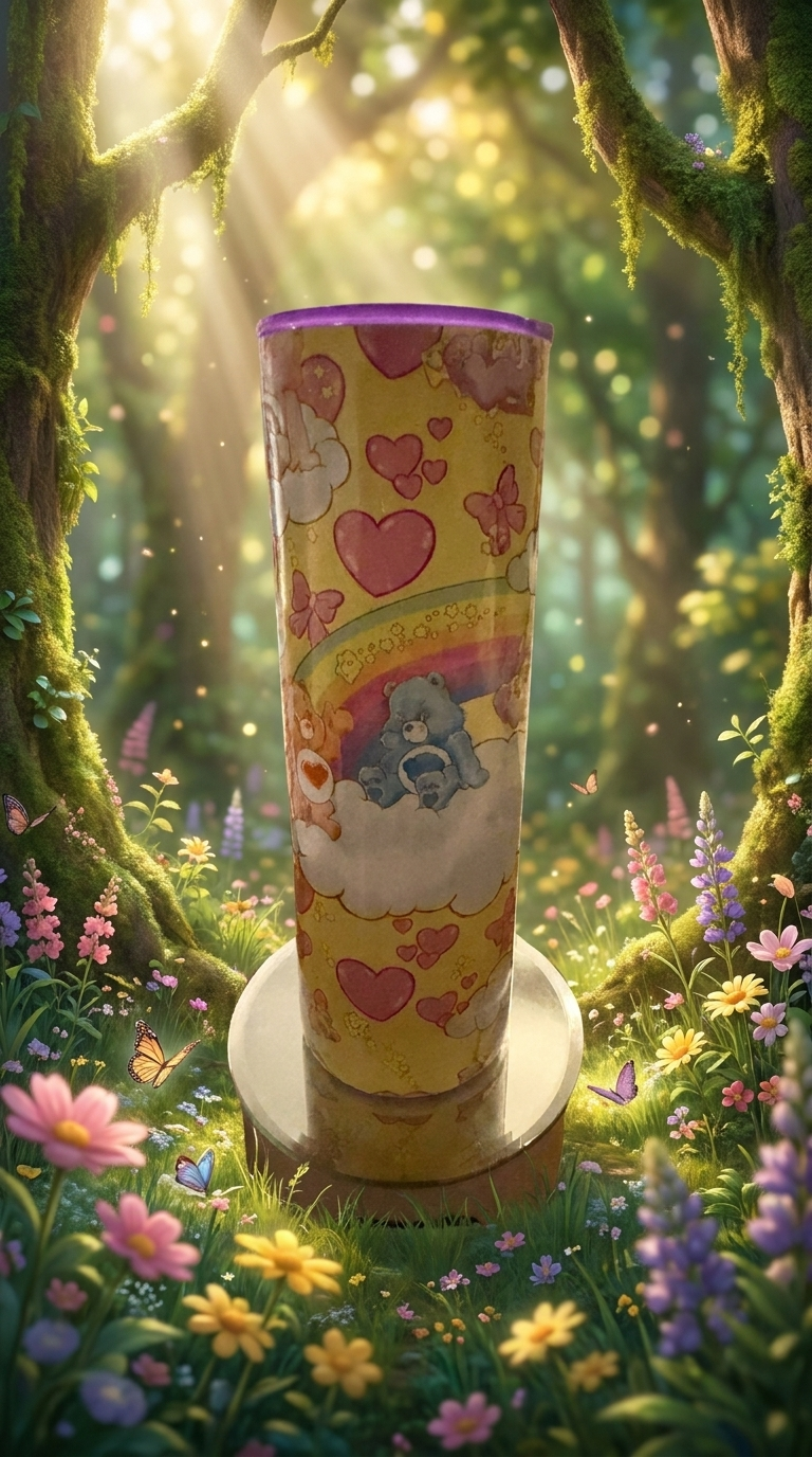 CAREBEAR- 20oz Stainless Steel Designer Tumbler