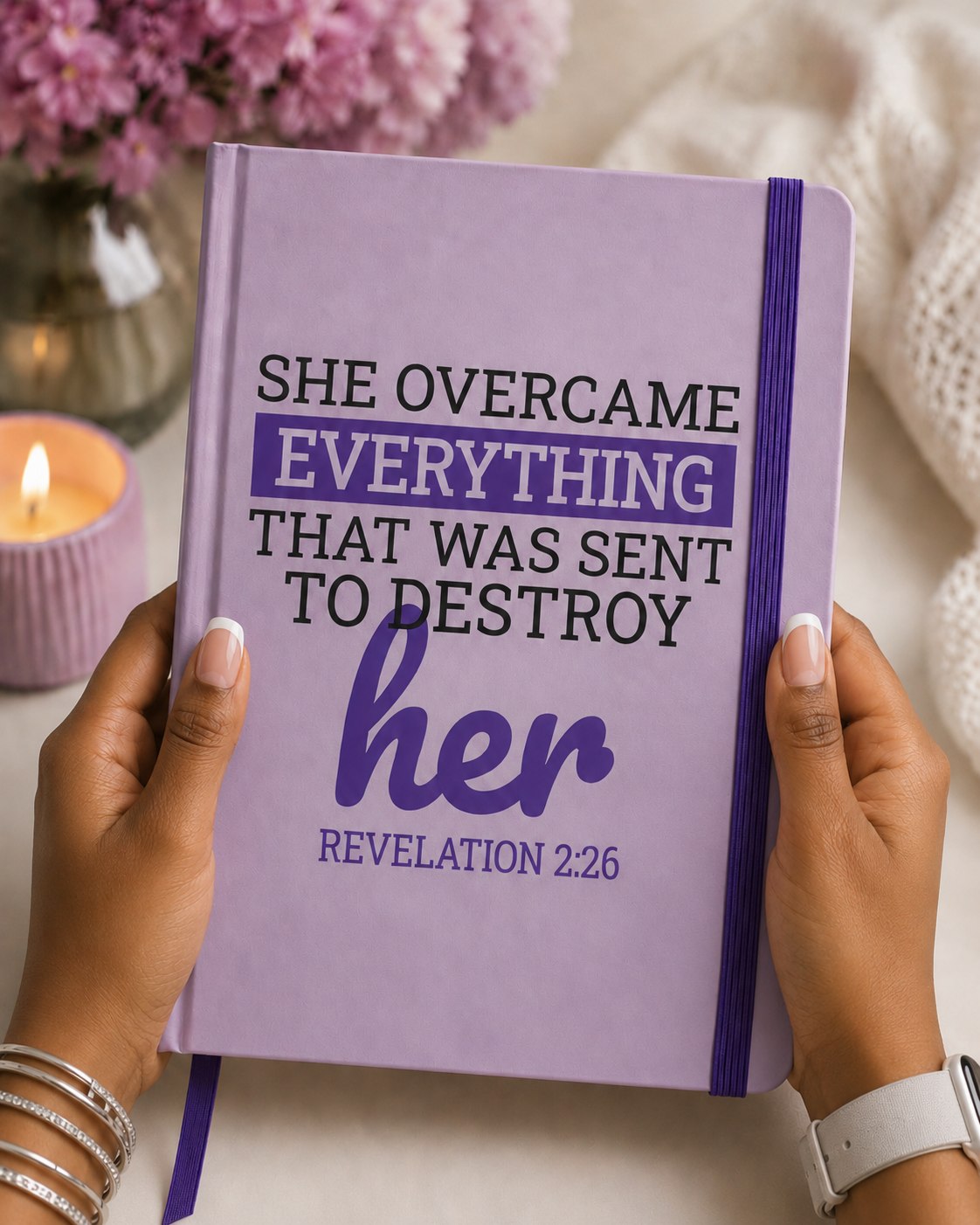 She Overcame Everything Journal