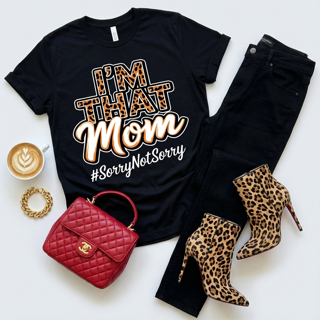 I'm That MoM-sorry not sorry T-Shirt, Hoodie or Sweatshirt