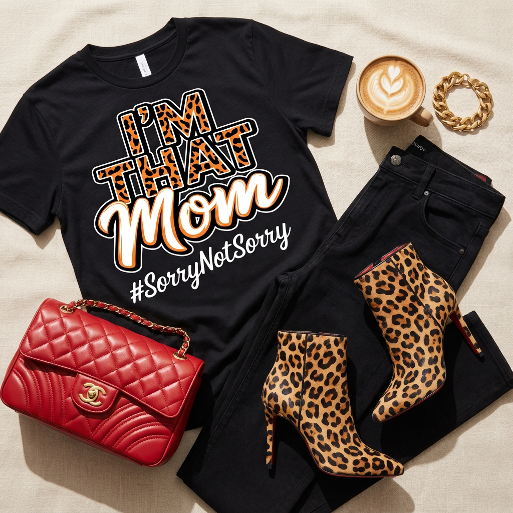 I'm That MoM-sorry not sorry T-Shirt, Hoodie or Sweatshirt
