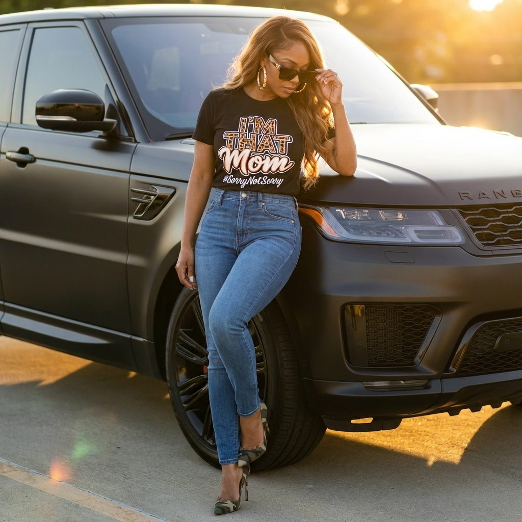 I'm That MoM-sorry not sorry T-Shirt, Hoodie or Sweatshirt