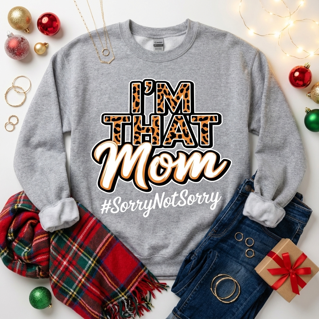 I'm That MoM-sorry not sorry T-Shirt, Hoodie or Sweatshirt