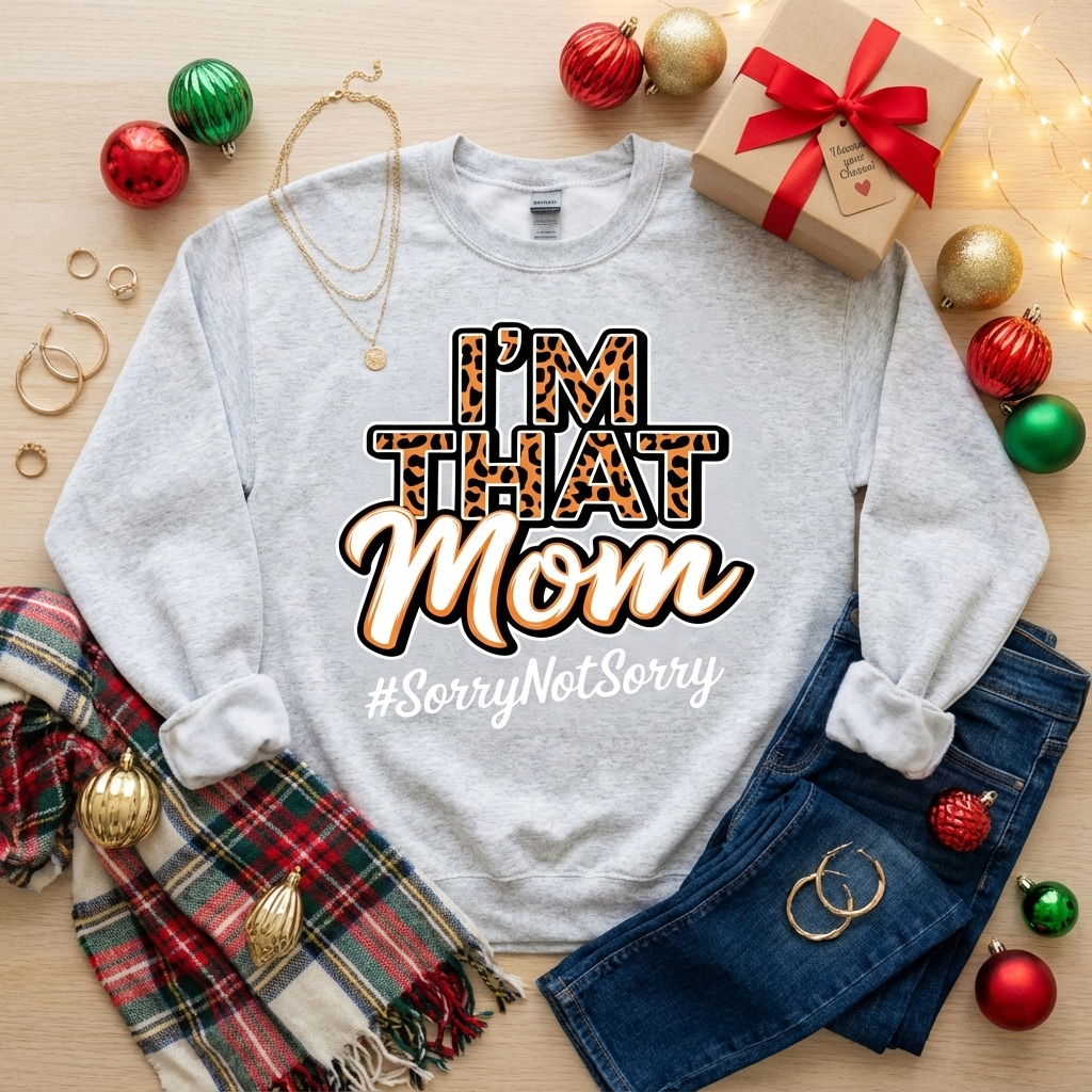 I'm That MoM-sorry not sorry T-Shirt, Hoodie or Sweatshirt