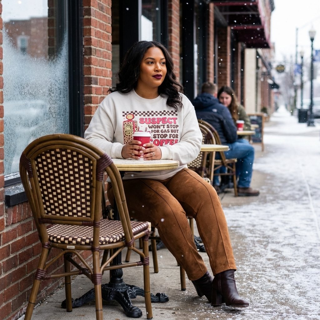 Suspect won't stop for gas but stop for Coffee T-Shirt, Hoodie or Sweatshirt
